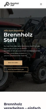 Ein Ausschnitt des Webauftritts von 