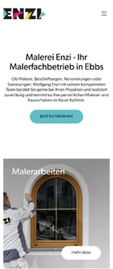 Ein Ausschnitt des Webauftritts von 